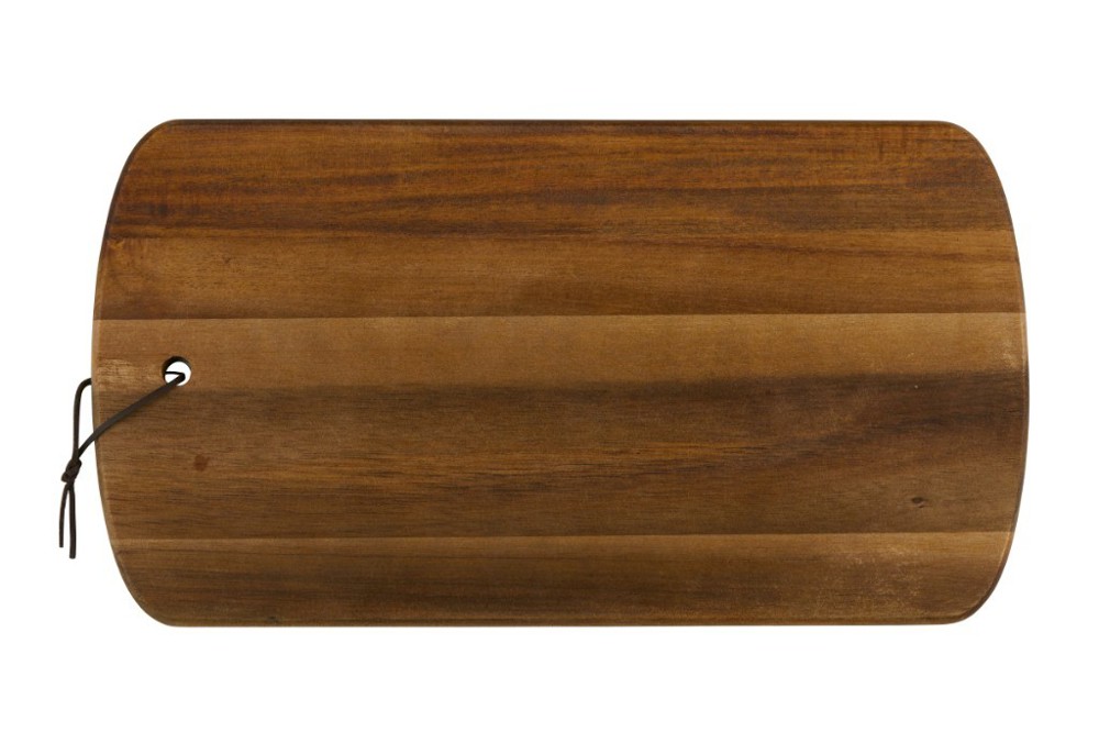 ALPINA Cheeseboard with Knives 320x17.5cm- Braun