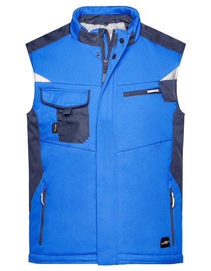 Daiber - Craftsmen Softshell Vest -STRONG- - Royal, Navy