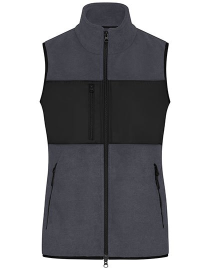 Daiber - Ladies´ Fleece Vest - Carbon, Black